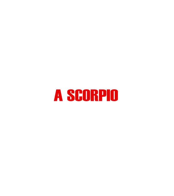 Piss of a SCORPIO model negru pe tricou