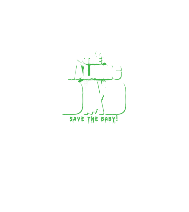 Walking dad green model negru pe tricou