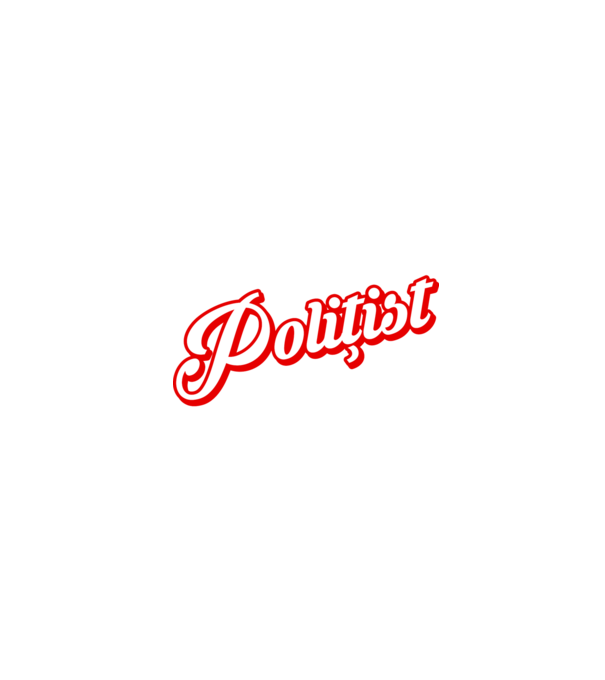 Cel mai bun POLIȚIST din lume model negru pe tricou