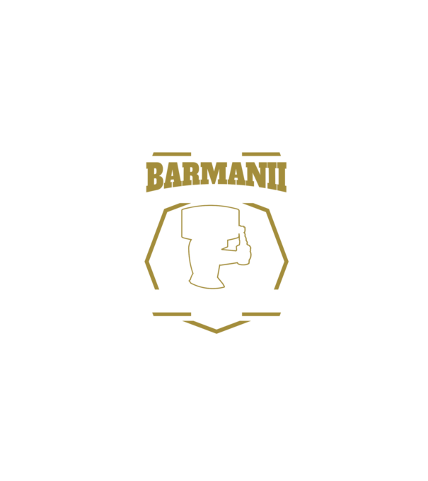 Toți barmanii creați egali februarie model negru pe tricou