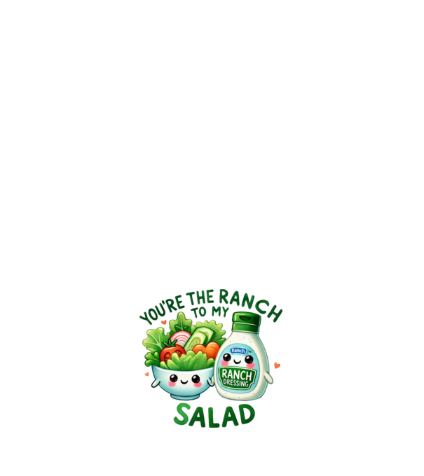Ranch to my Salad model roz deschis pe tricou