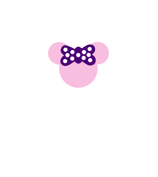 Minnie model alb pe tricou