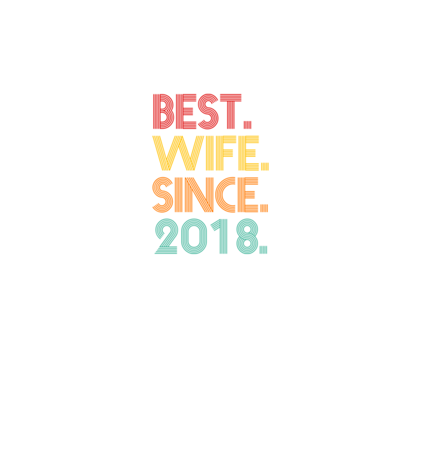 best wife since 2018 retro model gri pe tricou