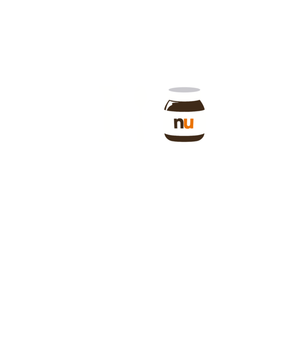 i love nutella model galben deschis pe tricou