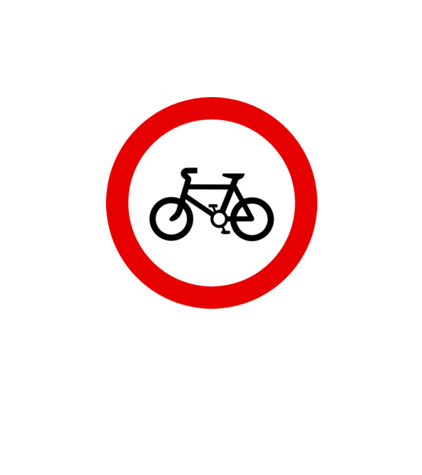 Pistă pentru Biciclete model alb pe tricou