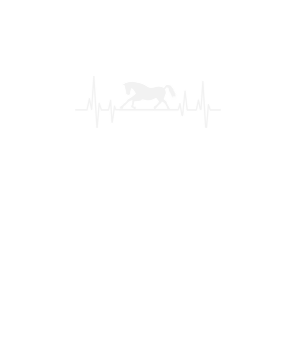 horse heartbeat model turcoaz pe tricou