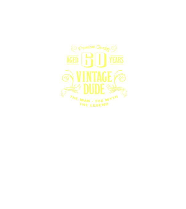 Vintage Dude - 60 model roșu pe tricou