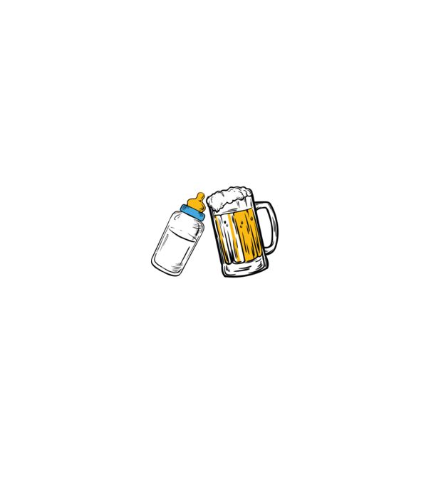să curgă laptele! model negru pe tricou