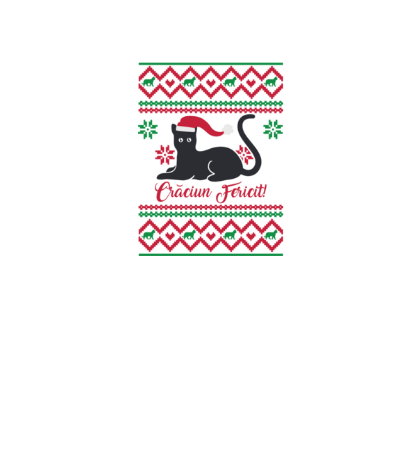 crăciun fericit model alb pe tricou