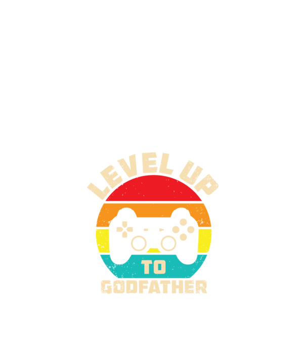 Level Up Godfather model negru pe tricou