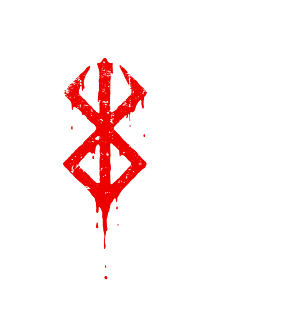 Berserk logo model negru pe tricou