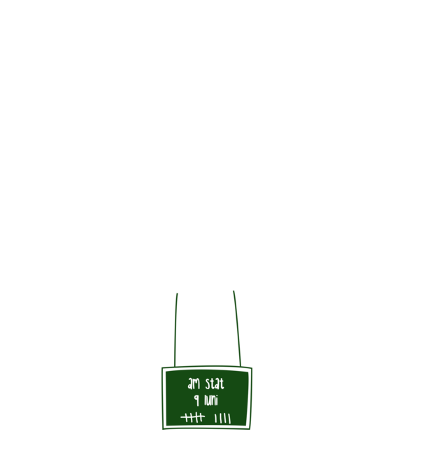 am stat 9 luni model negru pe tricou