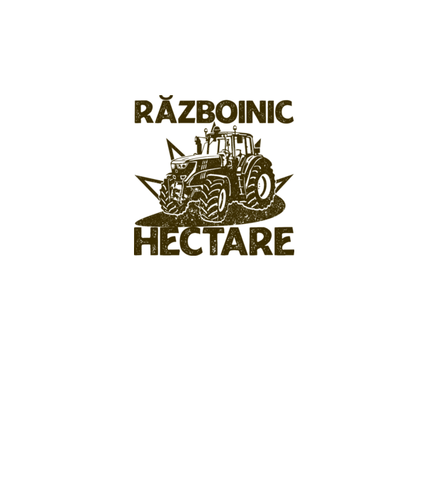 Războinic Hectare model gri pe tricou