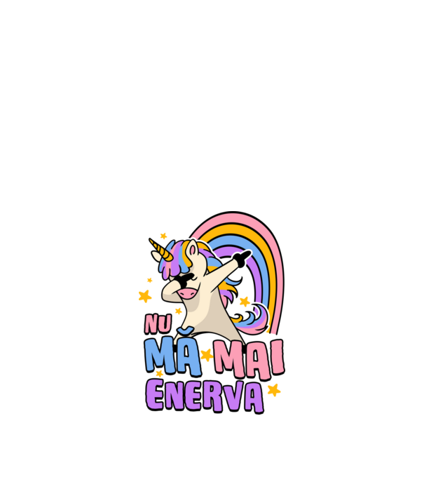Nu mă mai enerva model negru pe tricou