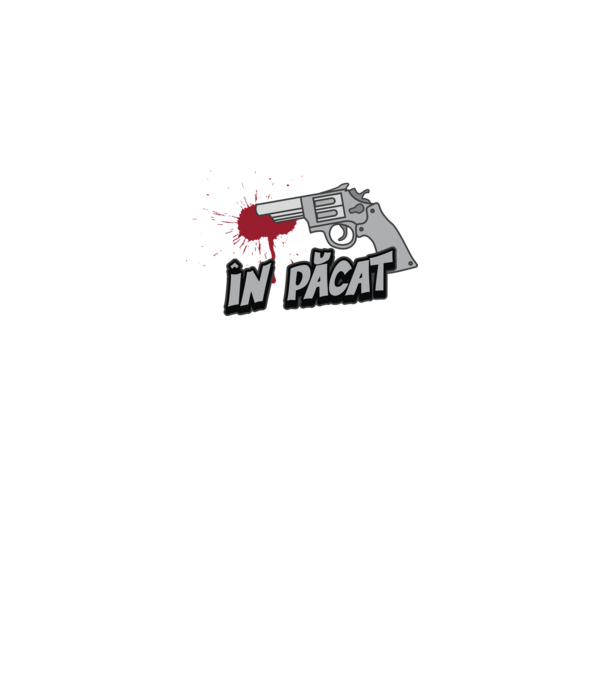 în păcat model alb pe tricou