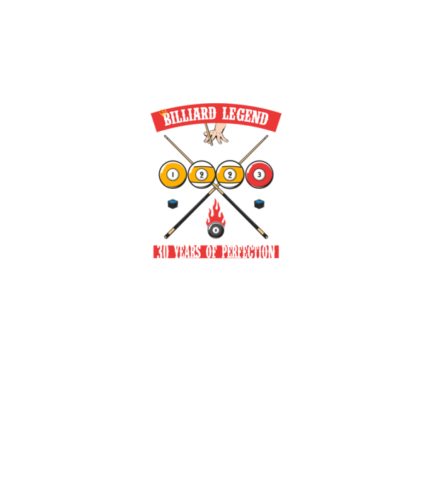 Billiard legend born in 1993 model negru pe tricou
