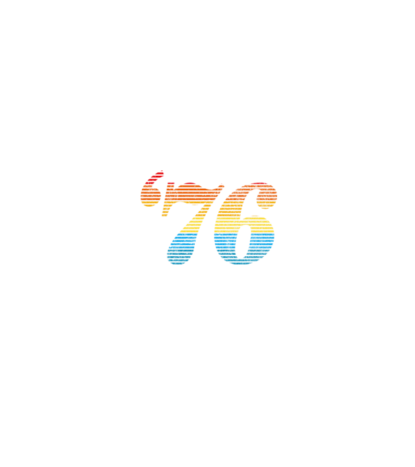 Retro Birthday 1976 model alb/roșu pe tricou