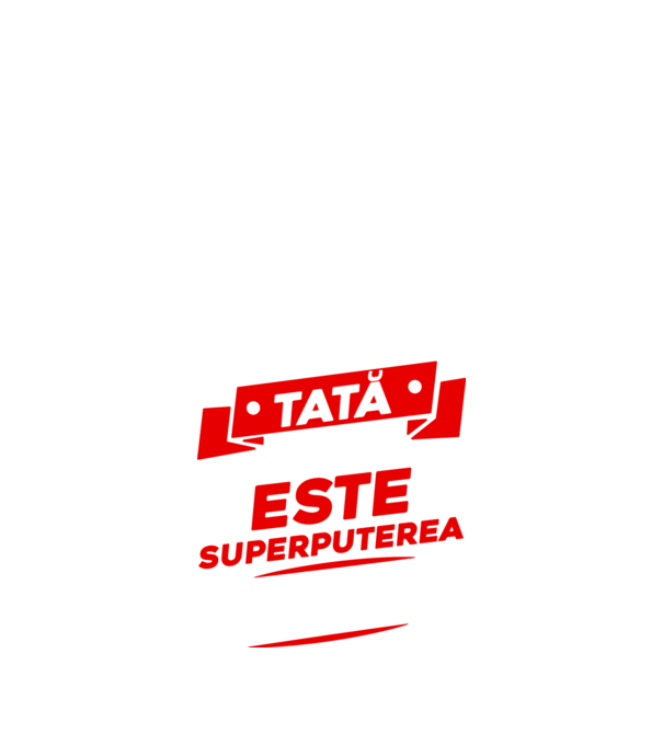 Sunt tată, care este superputerea ta model negru pe tricou