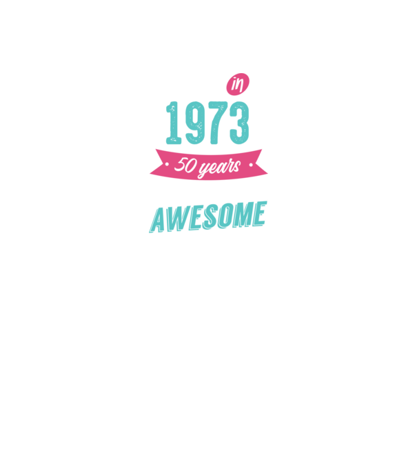 Made in 1973 model negru pe tricou