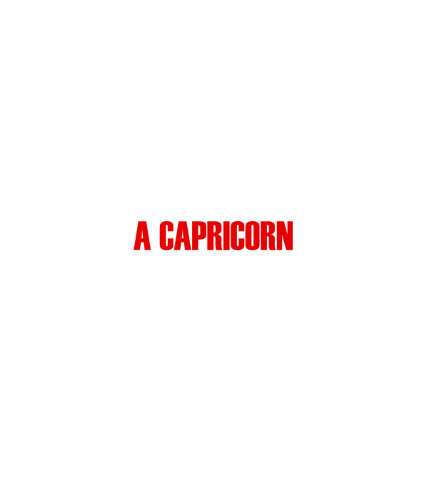 Piss of a CAPRICORN model negru pe tricou