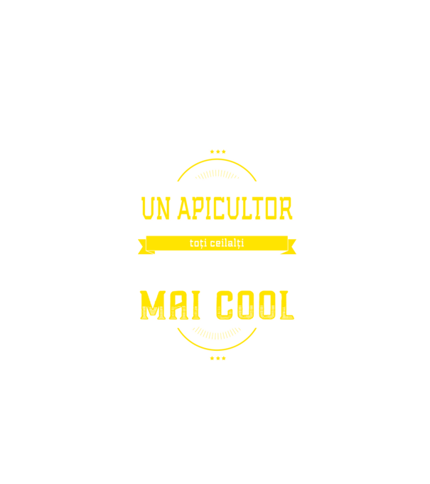 sunt un apicultor, la fel ca toți ceilalți, dar mult mai cool model negru pe tricou
