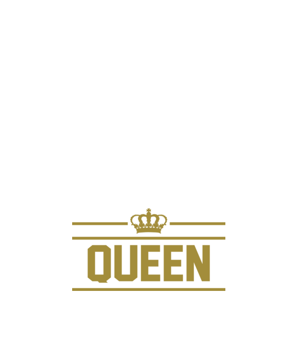 Queen model albastru închis pe tricou