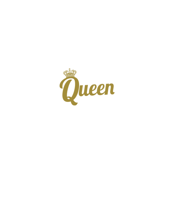 Nurse a title just above Queen model negru pe tricou