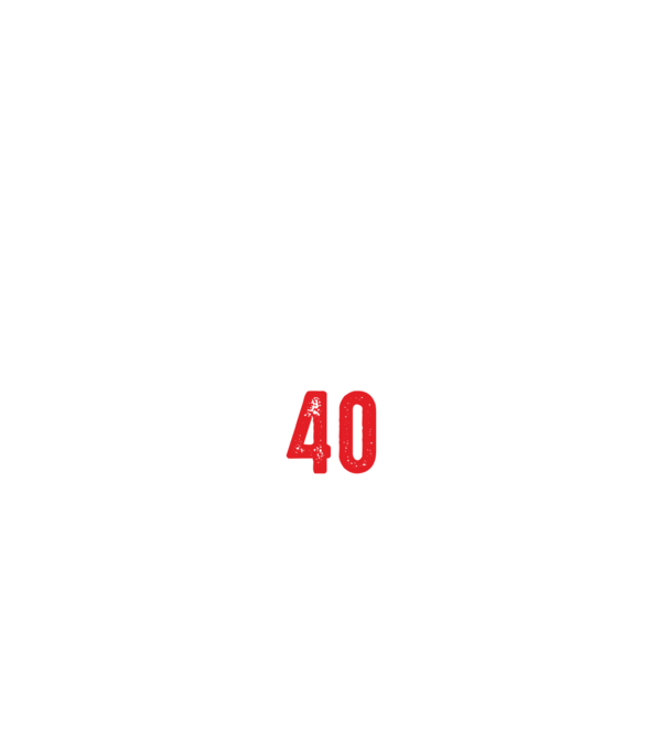Purtătorul acestui tricou a împlinit: 40 de ani model negru pe tricou