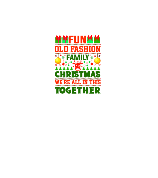 fun old fashion family christmas model turcoaz pe tricou
