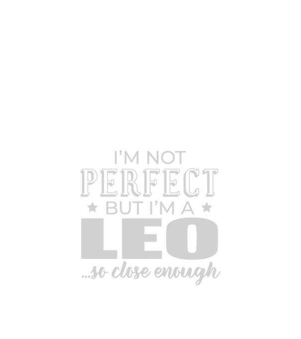 Not perfect, but LEO model negru pe tricou