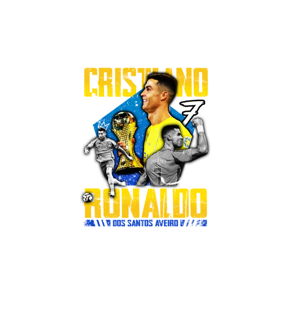 Ronaldo tribute model turcoaz pe tricou