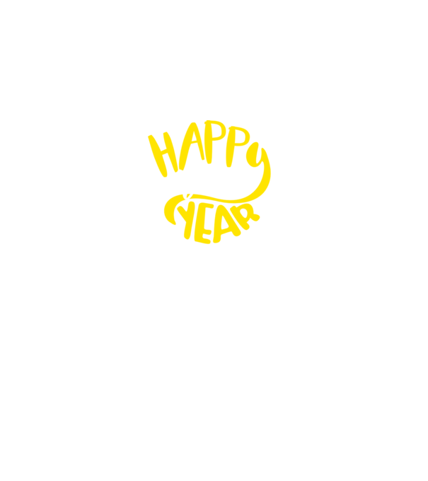 Happy new 2019 model negru pe tricou