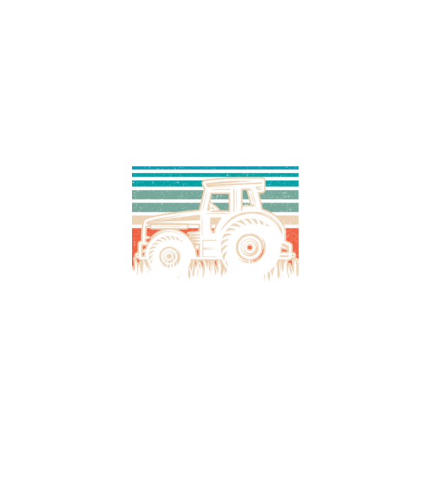 TRACTOR model albastru jeanși pe tricou