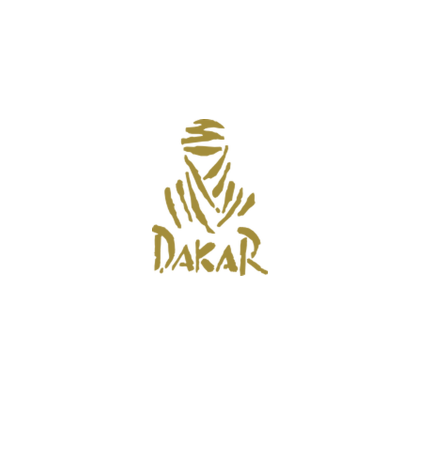 Dakar Rally model alb pe tricou