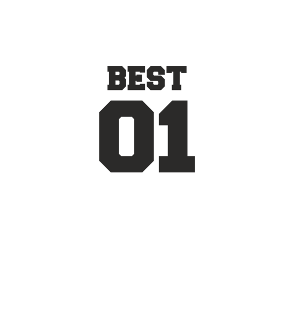Best 01 model alb pe tricou