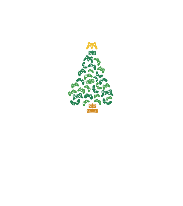 Gamer tree model negru pe tricou