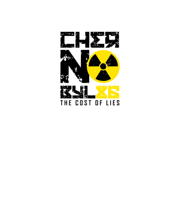 'Chernobyl ''86' model roșu pe tricou