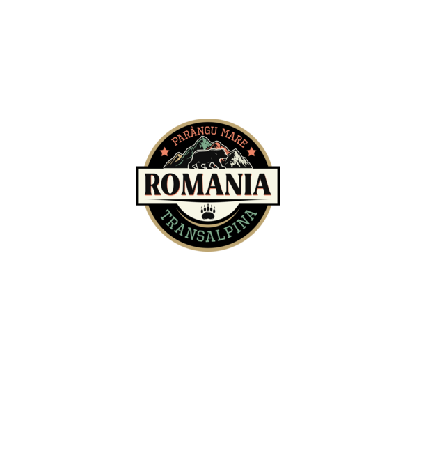 România transalpina model negru pe tricou