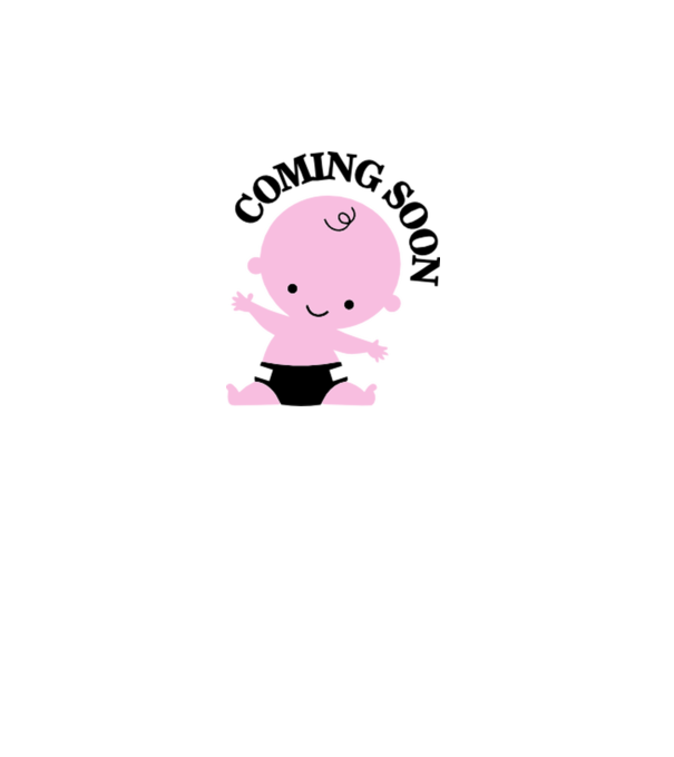 Coming soon baby model gri pe tricou
