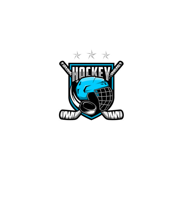 Hockey model negru pe tricou