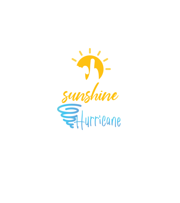 March Girls are Sunshine mixed with a little Hurricane model negru pe tricou