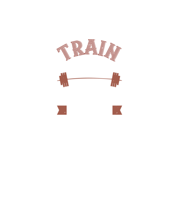 Train Hard model verde neon pe tricou
