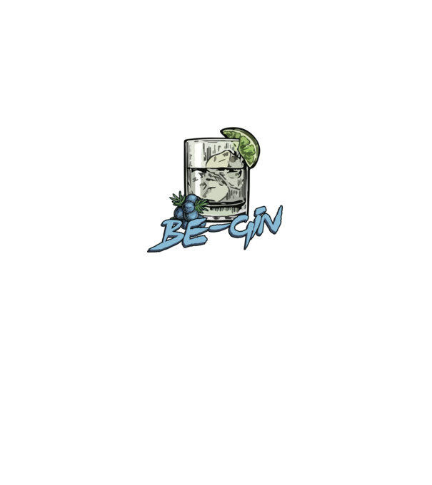 Let the fun be gin model gri închis pe tricou