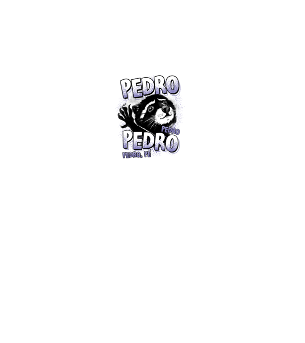 PEDRO PEDRO PEDRO model gri pe tricou