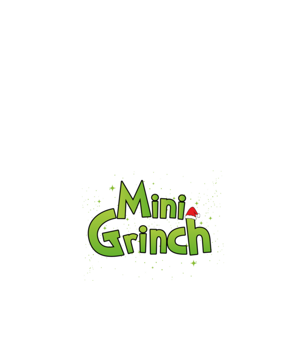 Grinch Family Mini Grinch model negru pe tricou