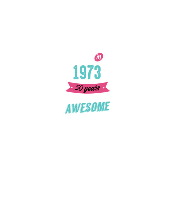 MADE IN 1973 model negru pe tricou
