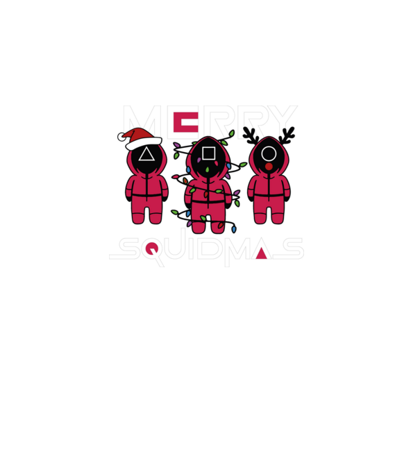Merry squidmas model turcoaz pe tricou