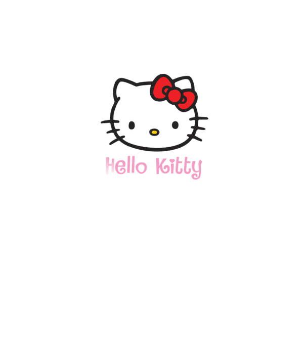Hello Kitty model roșu pe tricou