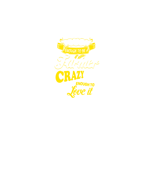 Tough enough to be a farmer Traktoros model negru pe tricou