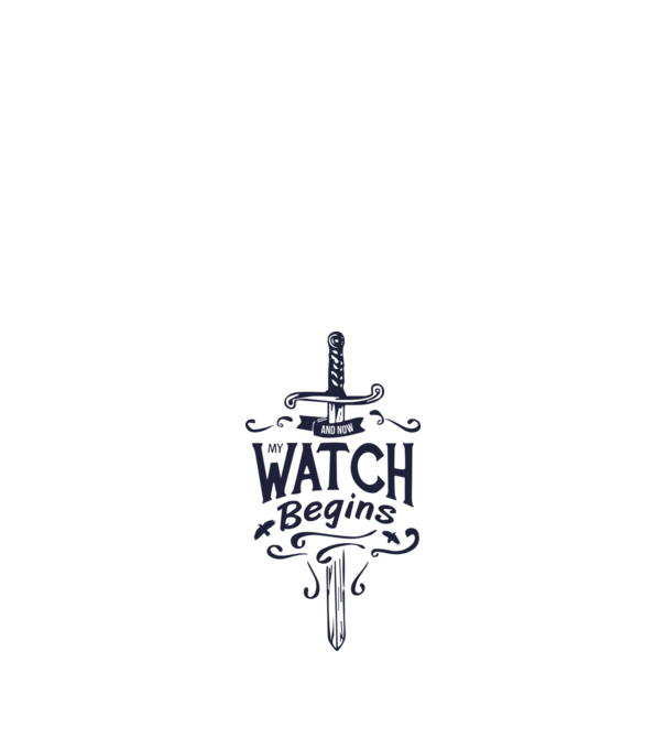 And now my watch begins model nisipiu pe tricou